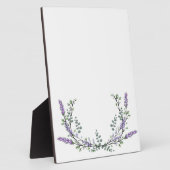 Lavendel und Eukalyptus Fotoplatte (Seite)