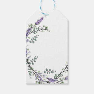 Lavendel und Eukalyptus Geschenkanhänger