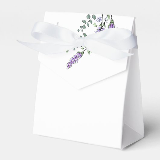 Lavendel und Eukalyptus Geschenkschachtel (Vorderseite)