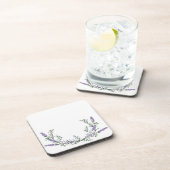 Lavendel und Eukalyptus Getränkeuntersetzer (Rechte Seite)