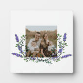 Lavendel und Eukalyptus lila floral botanisch Fotoplatte (Vorderseite)