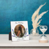 Lavendel und Eukalyptus lila floral botanisch Fotoplatte (InSitu)