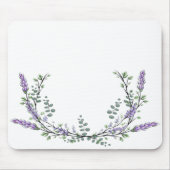 Lavendel und Eukalyptus Mousepad (Vorne)