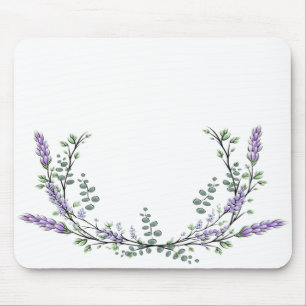 Lavendel und Eukalyptus Mousepad