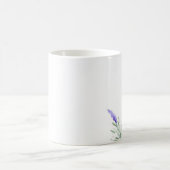 Lavendel und Eukalyptus Wasserfarbe Kaffeetasse (Mittel)