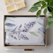 Lavendel und Eukalyptus Wasserfarbe Seidenpapier (Geschenk)