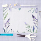 Lavendel und Eukalyptus Wasserfarbe Seidenpapier (Handwerk)