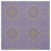 Lavendel und Gold Stoff (Muster)