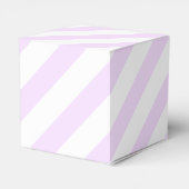 Lavendel und Goldprinzessin Geburtstagsparty Geschenkschachtel (Rückseite)