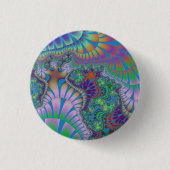 Lavendel und grüner Melt Button (Vorderseite)