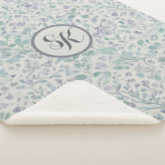 Lavendel und grünes Leaf-Programm Sherpadecke (3/4)