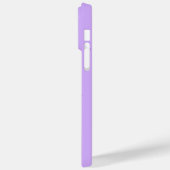 Lavendel und Lila Glitzer Glam Signature Case-Mate iPhone Hülle (Rückseite / Links)