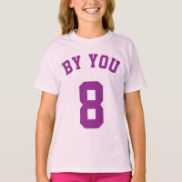 Lavendel und Lila Kinder | Sports Jersey Design