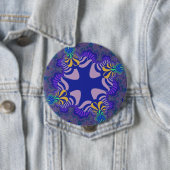 Lavendel und Lila Kreuz Button (Beispiel)
