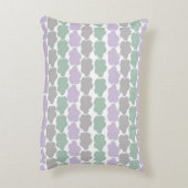 Lavendel- und Minenwolken Dekokissen (Rückseite(Vertikal))