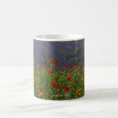 Lavendel und Mohnfeld Kaffeetasse (Mittel)