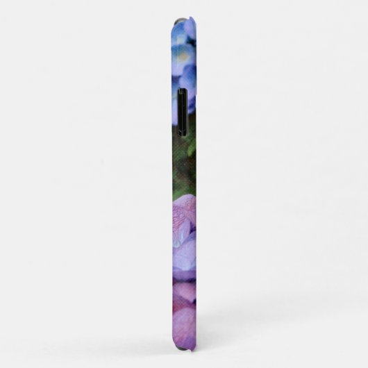 Lavendel und Pink Hydrangea Blume Art Phone Case (Hinten/Rechts)