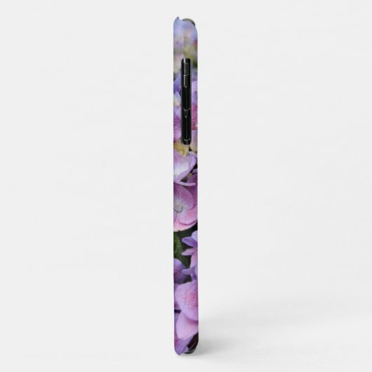 Lavendel und Pink Hydrangea Blume Art Phone Case (Hinten/Links)