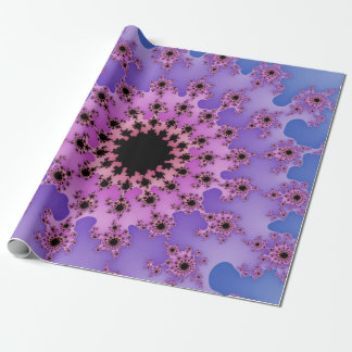 Lavendel und rosa Auge Geschenkpapier
