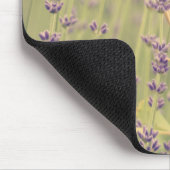 Lavendel- und Rosenblumen Mousepad (Ecke)