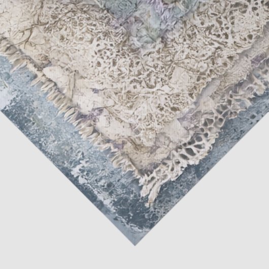 Lavendel- und Schmetterlingsfische Seidenpapier (Ausschnitt)