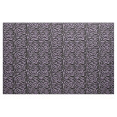 Lavendel-und schwarzer Zebra-Tierdruck-Gewebe Stoff (Fat Quarter (45,7 x 55,9 cm))