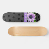 Lavendel- und Spitzenskateboard Skateboard (Horizontal)