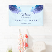 Lavendel und violette Blumen Banner (Insitu)