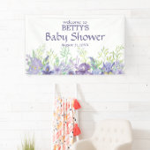 Lavendel und violette Blumen Banner (Insitu)
