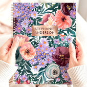 Lavendel und Wildblume-Individuelle Name Planer