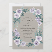 Lavendel Üppige Wiesenhochzeit