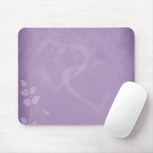 Lavendel Vintag Mousepad (Mit Mouse)