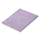 Lavendel Vintag Notizblock (Rotiert)