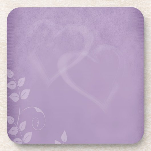 Lavendel Vintag Untersetzer (Vorderseite)