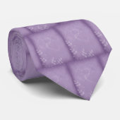 Lavendel Vintage Krawatte (Gerollt)