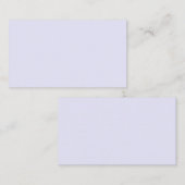 Lavendel-Visitenkarte Visitenkarte (Vorne/Hinten)