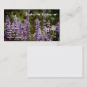 Lavendel-Visitenkarte Visitenkarte (Vorne/Hinten)