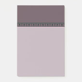 Lavendel Vögel im Weingarten Kilim Ornament Post-it Klebezettel (Vorderseite)