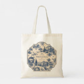 Lavendel von Provence-Tasche  Tragetasche (Rückseite)