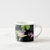 Lavendel-Wasser-Lilien Espressotasse (Rechts)