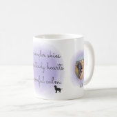 Lavendel-Wasserfarbe Labrador Retriever Individuel Kaffeetasse (VorderseiteRechts)