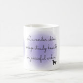 Lavendel-Wasserfarbe Labrador Retriever Individuel Kaffeetasse (Mittel)