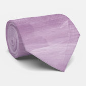 Lavendel-Wasserfarben-Krawatte nach Maß Krawatte (Gerollt)