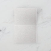 Lavendel-weise graue grüne Blumen danken Ihnen | Dankeskarte (Innenseite)