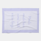 Lavendel - weiß geschirrtuch (Horizontal)