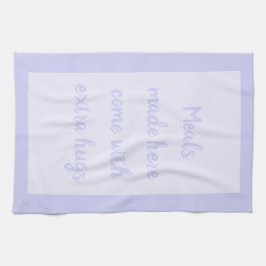 Lavendel - weiß geschirrtuch