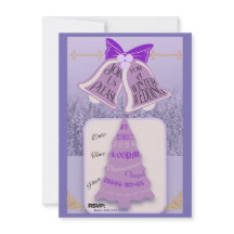 Lavendel Winter Pines with Bells