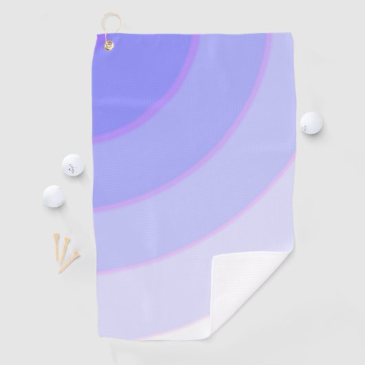 Lavendel-Wirbel Golfhandtuch (Insitu)