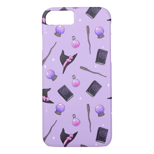 Lavendel Witchy iPhone Fall Case-Mate iPhone Hülle (Rückseite)