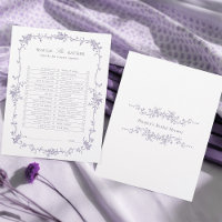 Lavendel 'Würde sie eher' Brautparty-Spiel